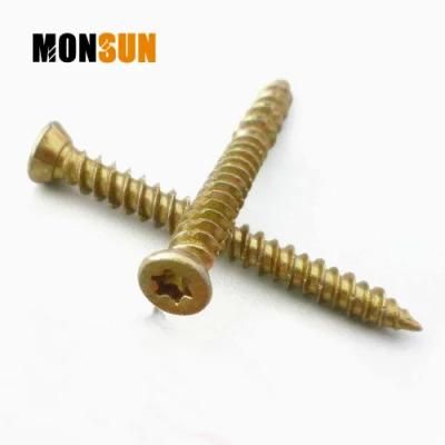 Carbon Steel Hardened Sit-Lobe Drive Notched Thread Concrete Screws