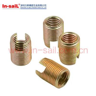 L302 Inch Thread M6 Carbone Steel Self Threading Insert Nut