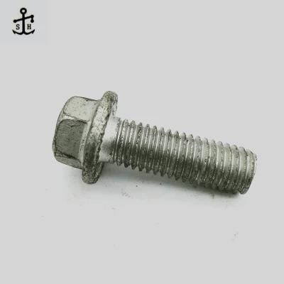Hex Flange Bolt with Serrated Class 8.8 Dacromet Made in China