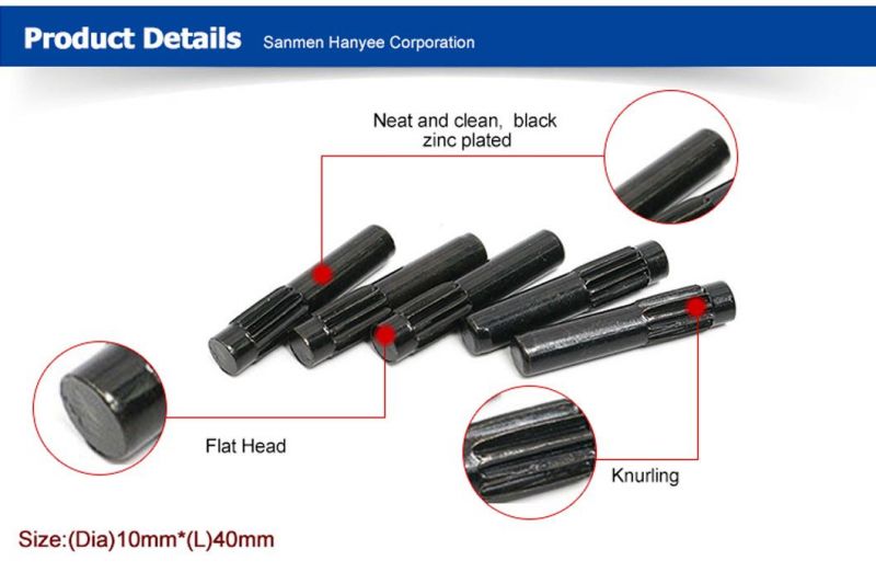 ISO 9001: 2015 Certification Furniture Hardware Fitting Customized Bolt with Hole