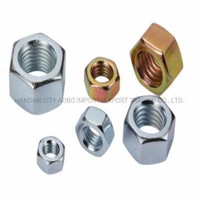 China Manufacturer DIN934 M10 Hex Nuts in 4.8 Grade