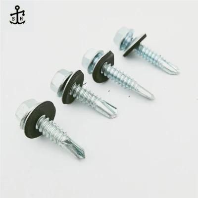 Hex Head Self Drilling/Tapping EPDM Washer Screw Made in China