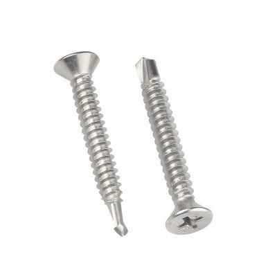 Stainless Steel 410 Countersunk Self Drilling Screws DIN517