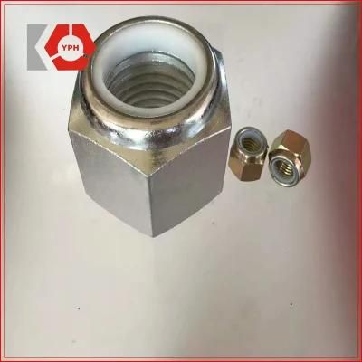 DIN 982 Heavy Torque Type Hexgon Nylon Insert Zinc Nut