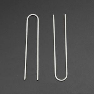 Flat Point Fence Staples Bright Smooth Common U-Type Nails for Sale