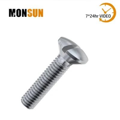 Stainless Steel Metric Thread Phillips/Slotted Drivemachine Screws