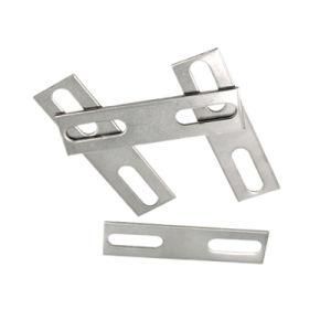 High Quality 304 Thick U-Bolt Screw Rectangular Washer Baffle Plate Accessories M6-M12