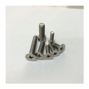 Made in China M6 Countersunk Head Self-Tapping Phillips Titanium Alloy Screws