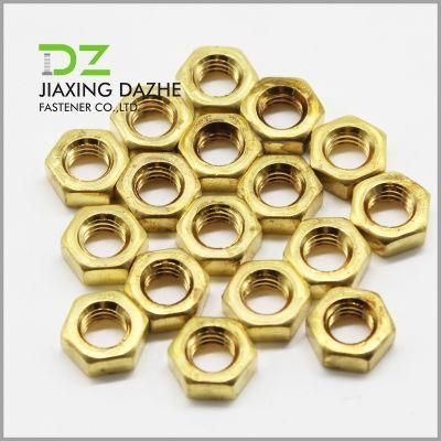 Brass DIN934 Hex Head Nut