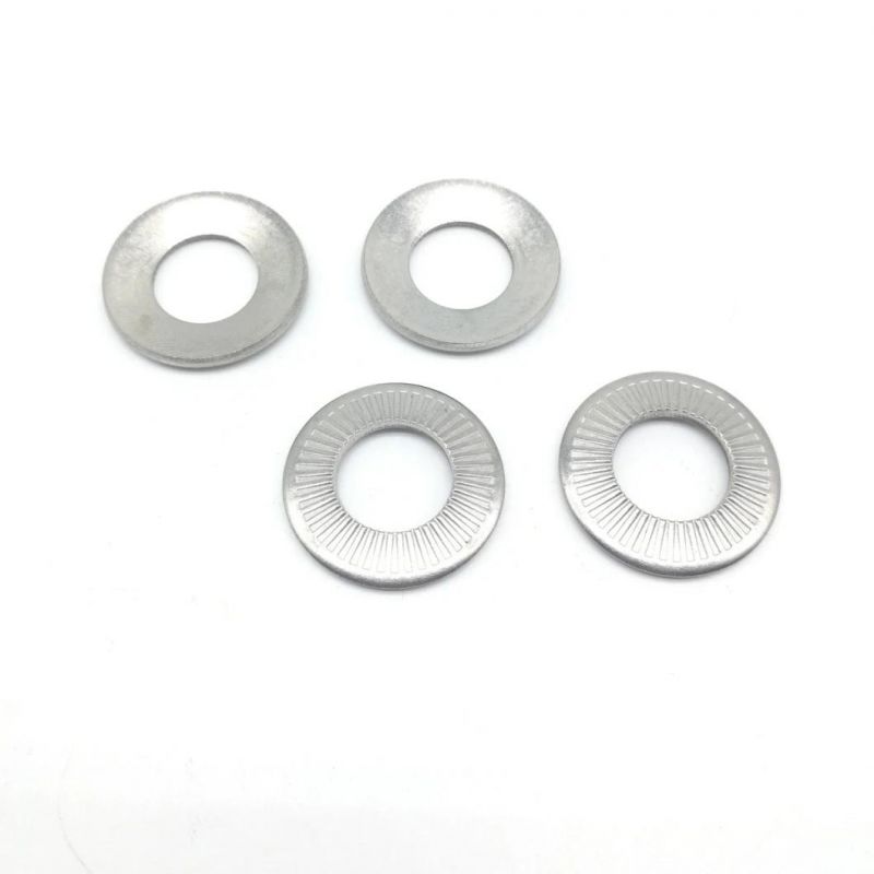 DIN 6908 Stainless Steel Knurling Disc Conical Spring Washers