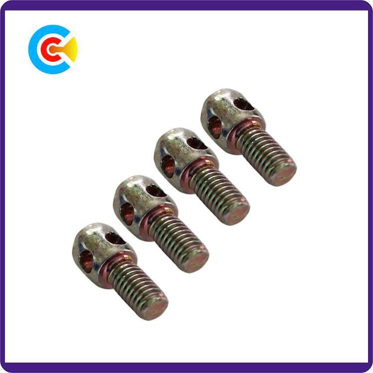 Stainless Steel Cylindrical Head Cross Seal Screws for Instrument/Aviation/Customs