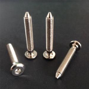 Stainless Steel Socket Allen Head Machine Screw with Sharp End