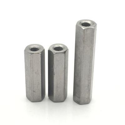 Stainless Steel Hex Coupling Long Nut DIN6334 Made in China