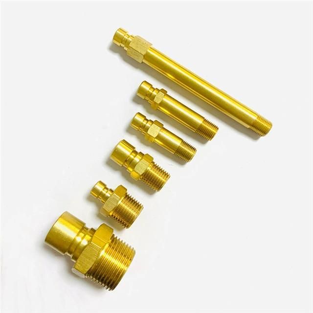 Dme Mold Parts Brass Shut-off Valve Water Nipple Fitting