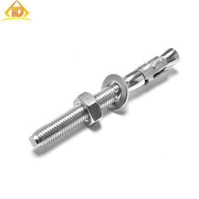 M6 M8 M10 M18 M20 Ground Wall Concrete Stainless Steel SUS304 Kirsite Footpoint Bolt Sleeve Anchor Wedge Anchor