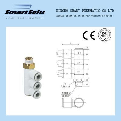 Kb2vt Series Air Fitting/Pneumatic Fitting