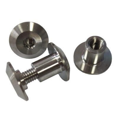 Stainless Steel Male and Female Screws Blinding Screw Album Screws with Slotted Head