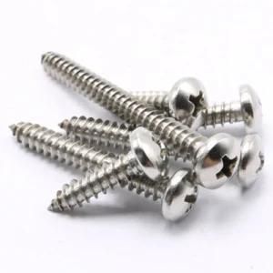 Stainless Steel Cross Recessed Round Truss Wafer Round Head Machine Screw/Pan Head Screws