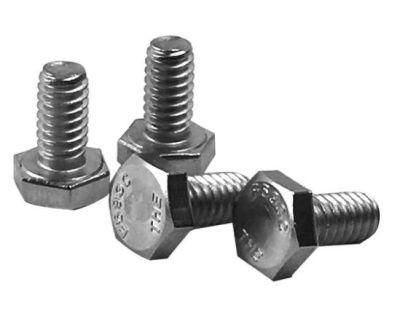 7/16-14 American External Hexagon Bolt 304 316 Stainless Steel British American Standard Hexagon Head Screw