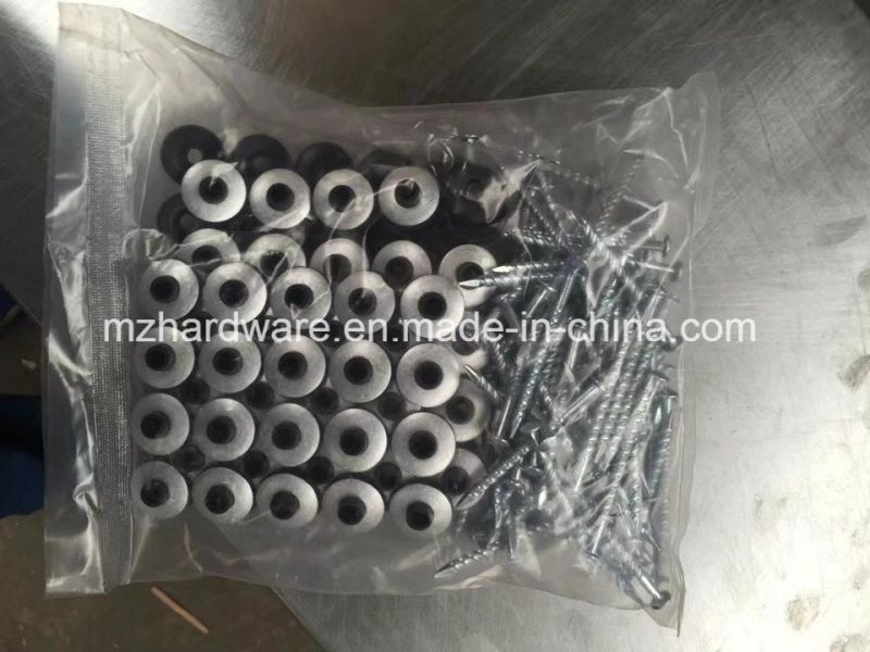 Umberlla Head Roofing Screw Spiral Thread Assembled Nails