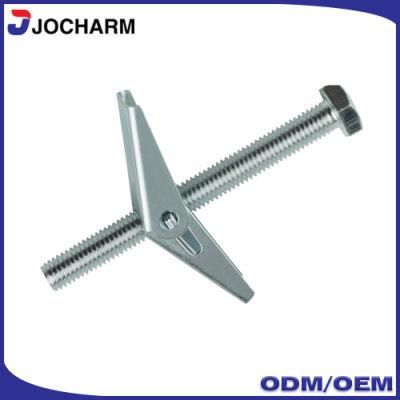 Cavity Fixings Carbon Steel Zinc Spring Toggle Anchor with Bolt