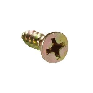 Made in China Philips Countersunk Head Yellow Zinc Plated Chipboard Self Drilling Screws