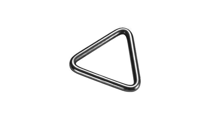 Hot Sale Stainless Steel Welded Triangle Ring for Riggings