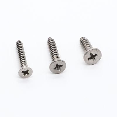 DIN7982 Cross Recessed Countersunk Head Philips Countersunk Head Tapping Screw