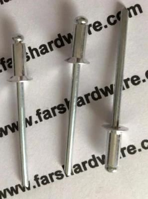 Stainless Steel/Steel Open Type Csk Head Blind Pop Rivet