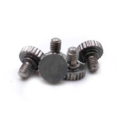 Custom Stainless Steel Knurled Thumb Head Shoulder Machine Screws