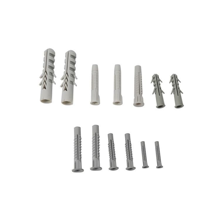 Nylon Expansion Anchors Plastic Wall Plugs, Plastic Anchor Bolt