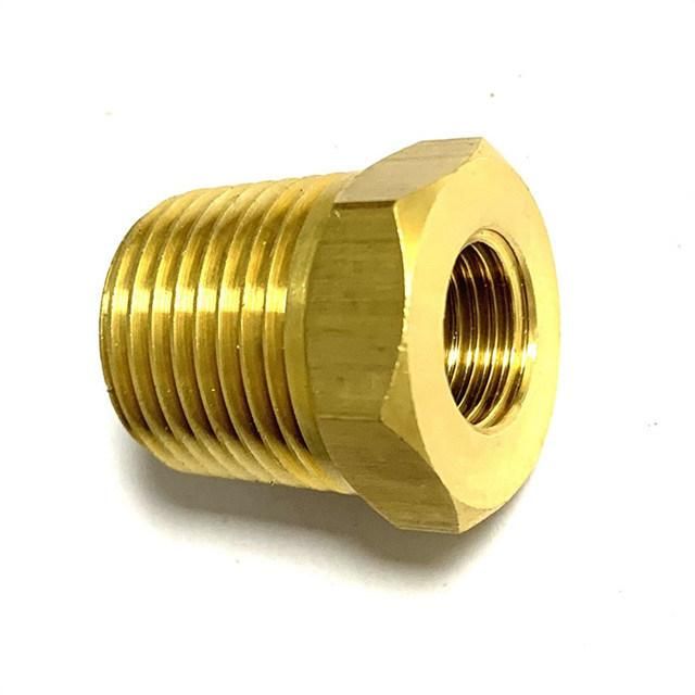 Brass Quick Hex Pipe Nipple Reducer Bushing From China Factory