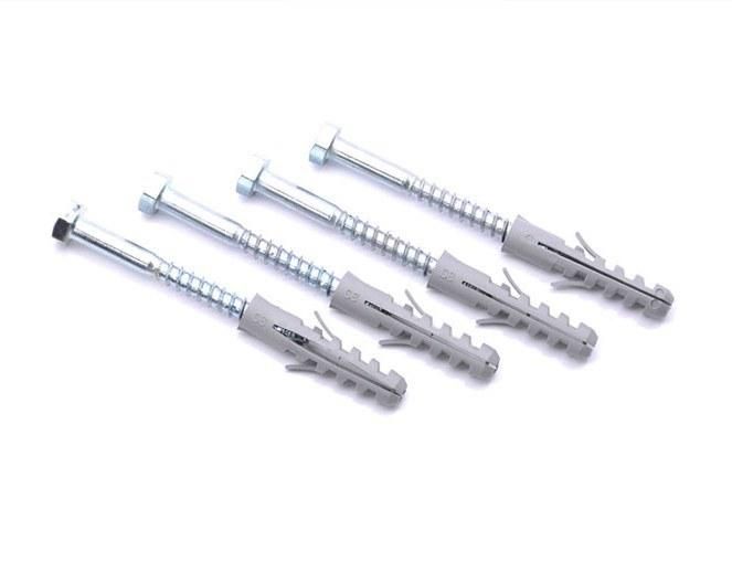 Plastic Expanding Screws Nylon Wall Plug Conical Anchor