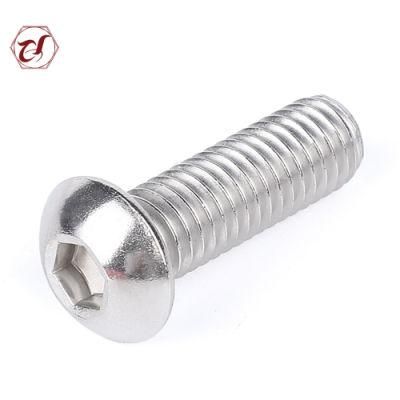 304 Stainless Steel Button Head Machine Scoket Screw