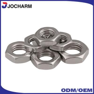 A2 Carbon Stainless Steel Thin Jam Mounting Hex Panel Nut