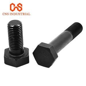DIN 931 DIN 933 Bolt Grade 8.8 10.9 12.9 High Tensile Black Oxide Hex Head Bolts