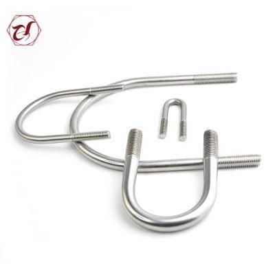 Stainless Steel Bent Standard Size and Nut U Bending Bolt /DIN3570 U Bolt