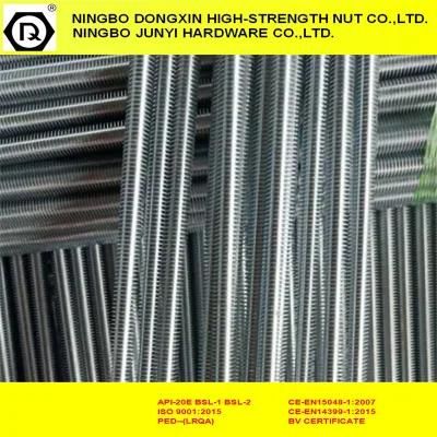 Zinc Plated DIN975 Fasteners Full Threaded Rods by 6.8