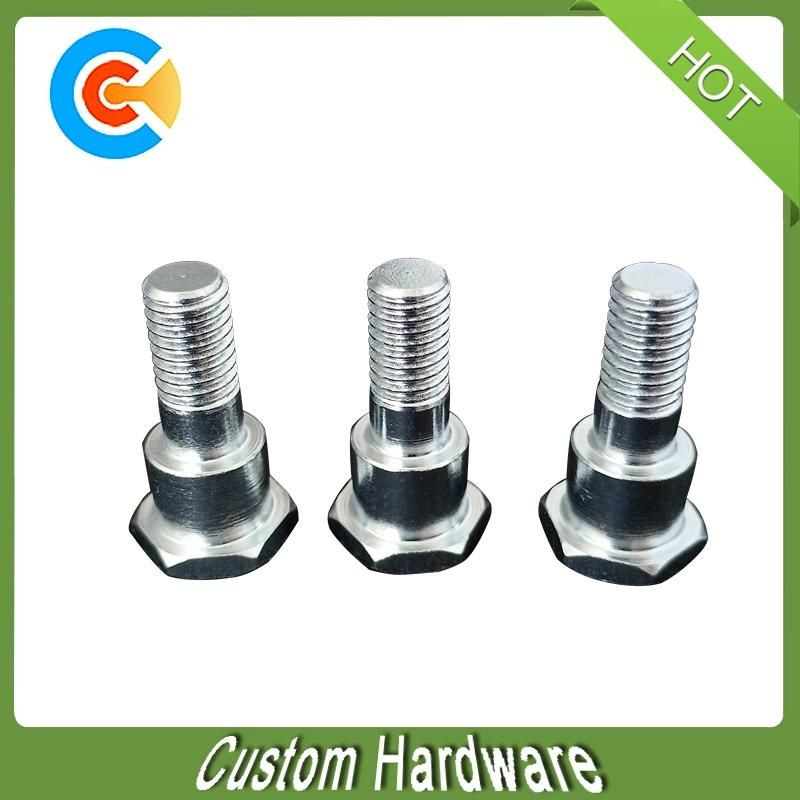 M8X12 Carbon Steel Galvanized Hex Head Step Shoulder Screw