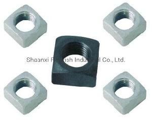DIN557 Carbon Steel or Stainless Steel Square Nuts