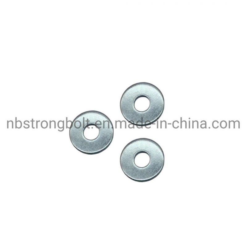 DIN9021 Larg Size Flat Washer with Zinc Plated Cr 3+
