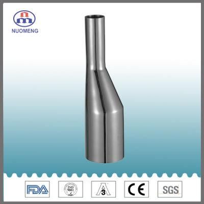 Sanitary Stainless Steel ASME Bpe Eccentric Welded Reducer