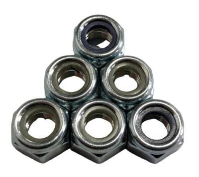 Nylon Insert Lock Nuts, Plain / Zinc Plated