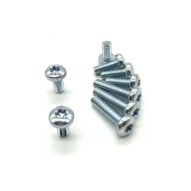 Grade 8.8 Galvanized Pan Head Torx Drive Screw GB2672 Round Head Torx Screw Anti Theft Bolt M3m4m5m6m8