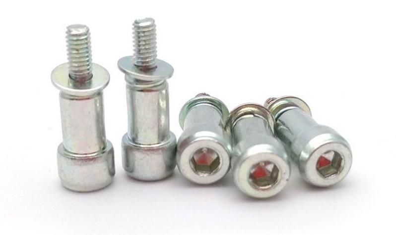 Zinc Plated Cap Head Hexagon Socket Allen Shoulder Combination Sems Screws with Washer