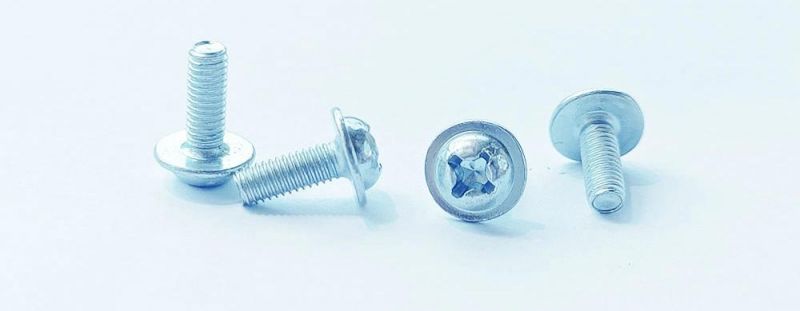 Phillips Round Washer Head Steel Zinc Machine Screws