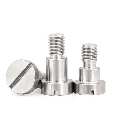 Hot Sales Screw Slotted Cap Head Step Shoulder A2 Stainless Steel Screws