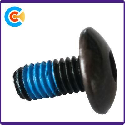 Carbon Steel Pan Head Hex Socket Screws Anti-Loose Screws