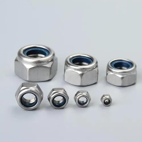 M3-M100 Hex Nut, Customized Stainless Steel SS304 SS316 2205 Hex Nut DIN934 Chinese Bolt and Nut Manufacturer Bolt Screw Nylon Locknut