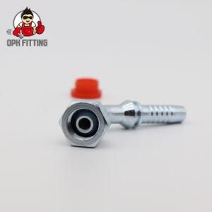20641 Metric 60 Degree Fittings Hydraulic Metric Female Flat Seal Crimp Fitting